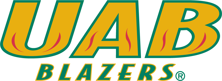 UAB Blazers 1996-2003 Wordmark Logo DIY iron on transfer (heat transfer)